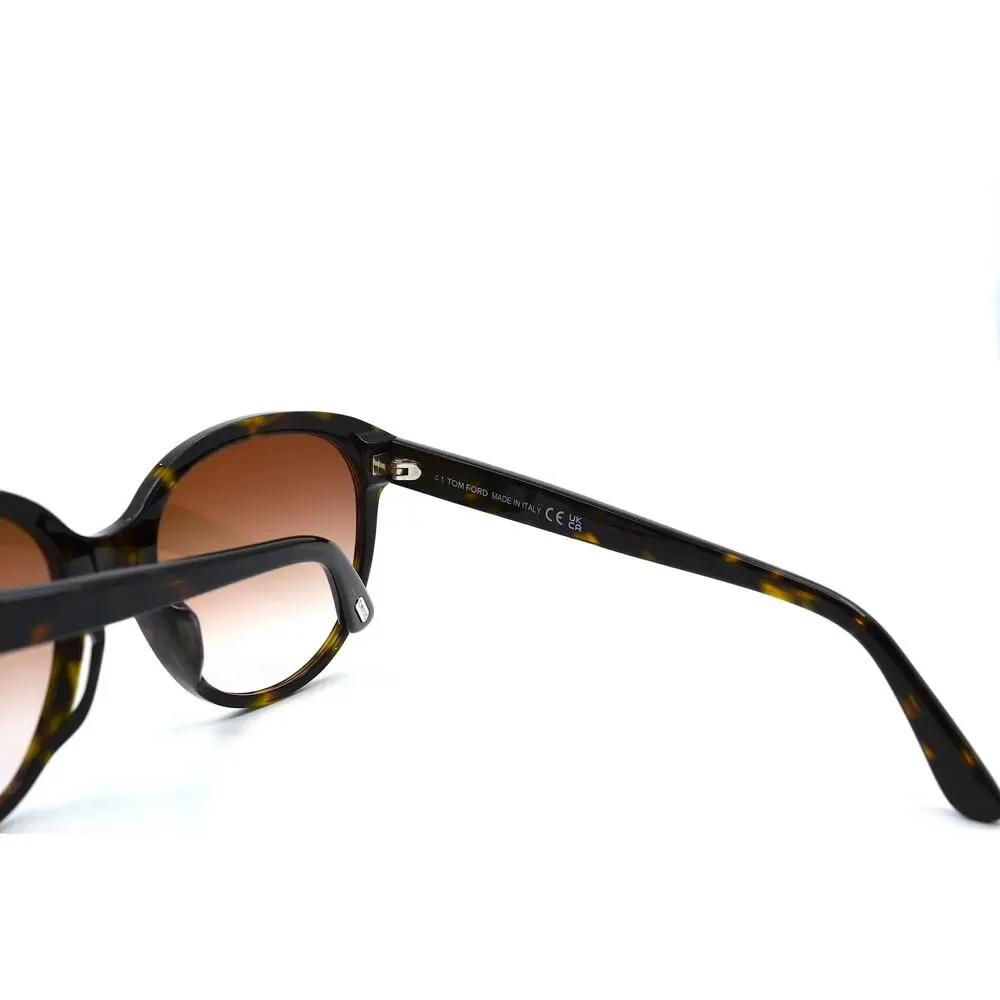 TOM FORD TF957-D 52F HAVANA BROWN GRADIENT AUTHENTIC SUNGLASSES - Picture 9 of 14
